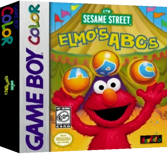 Sesame Street - Elmo's ABCs — box-3D (US)