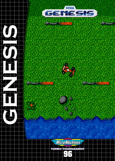 Micro Machines - Turbo Tournament '96 — box-2D (SS)