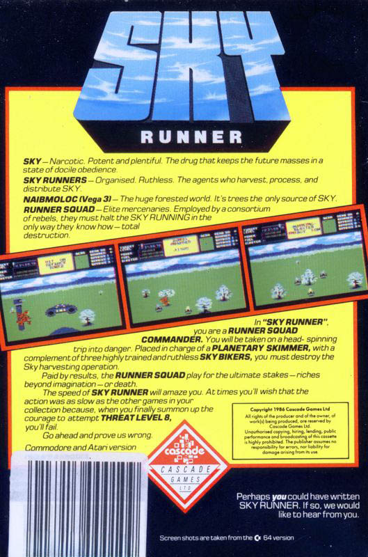 Sky Runner — box-2D-back (EU)