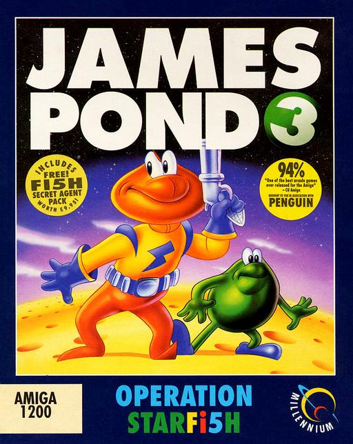 James Pond 3 - Operation Starfish box art
