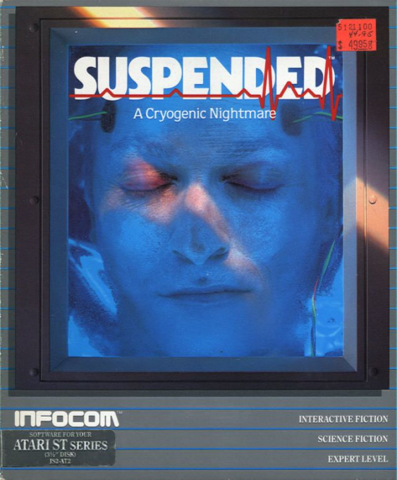 Suspended box art