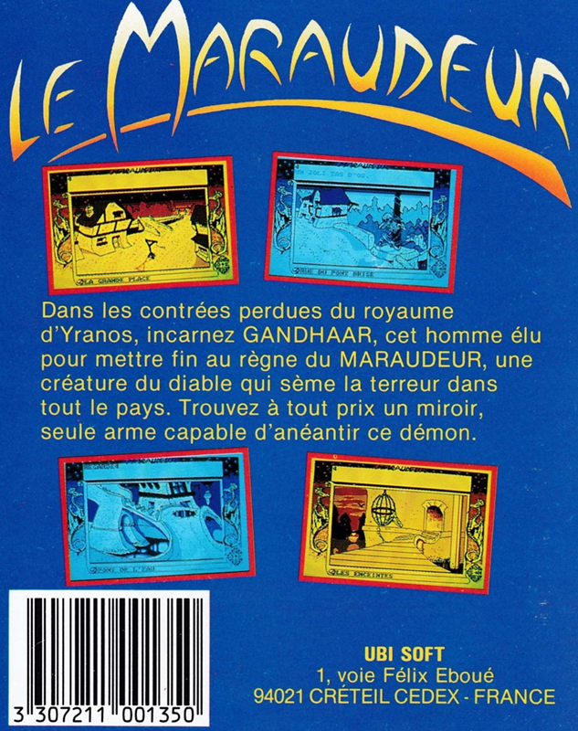 Maraudeur, Le — box-2D-back (FR)