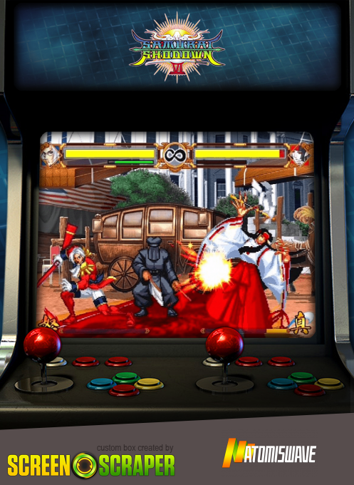Samurai Shodown 6 - Tale of the World's Greatest Swordsman — box-2D (SS)