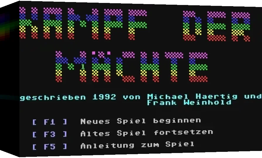 Kampf Der Maechte — box-3D (WOR)