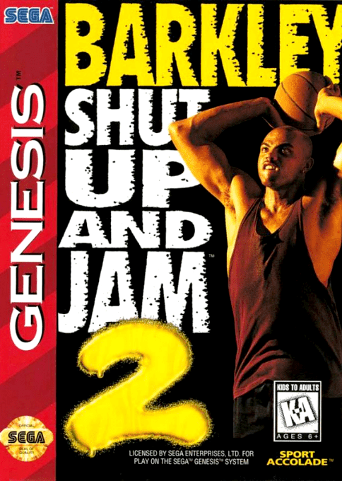 Barkley Shut Up And Jam 2 box art