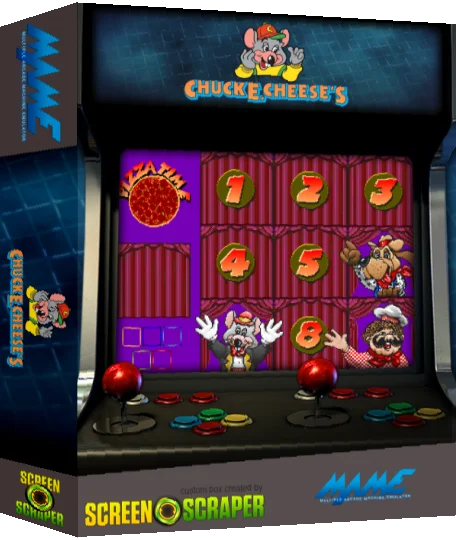 Chuckecheese's Match Game — box-3D (SS)
