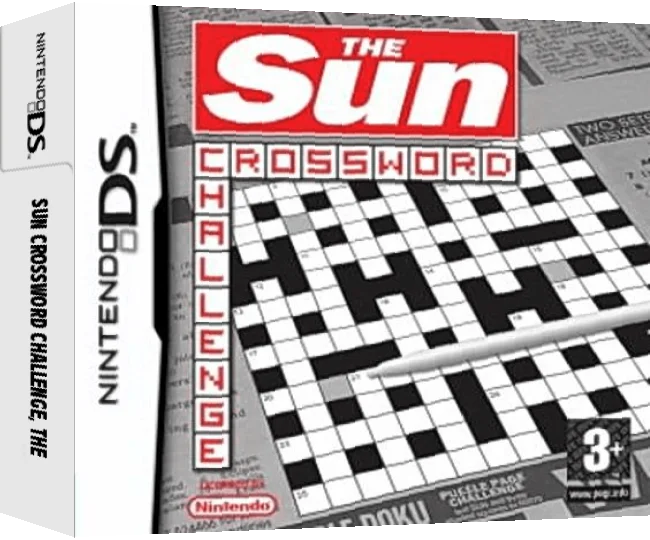 Sun, The - Crossword Challenge — box-3D (EU)