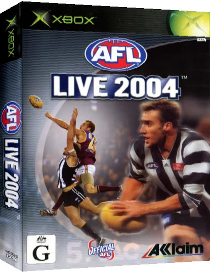 AFL Live 2004 — box-3D (AU)