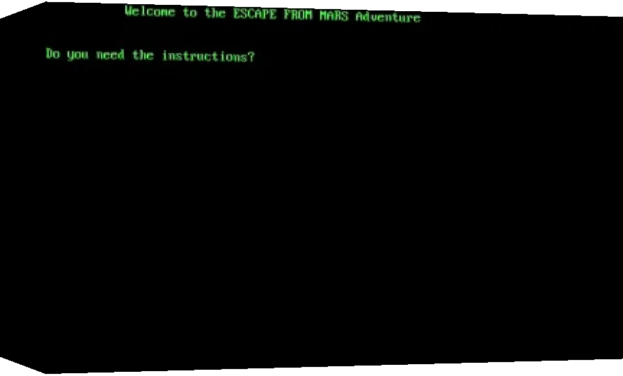 Escape from Mars — box-3D (WOR)