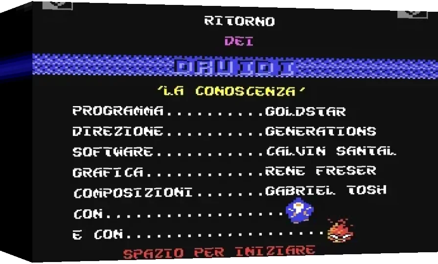 Druidi : La Conoscenza — box-3D (WOR)