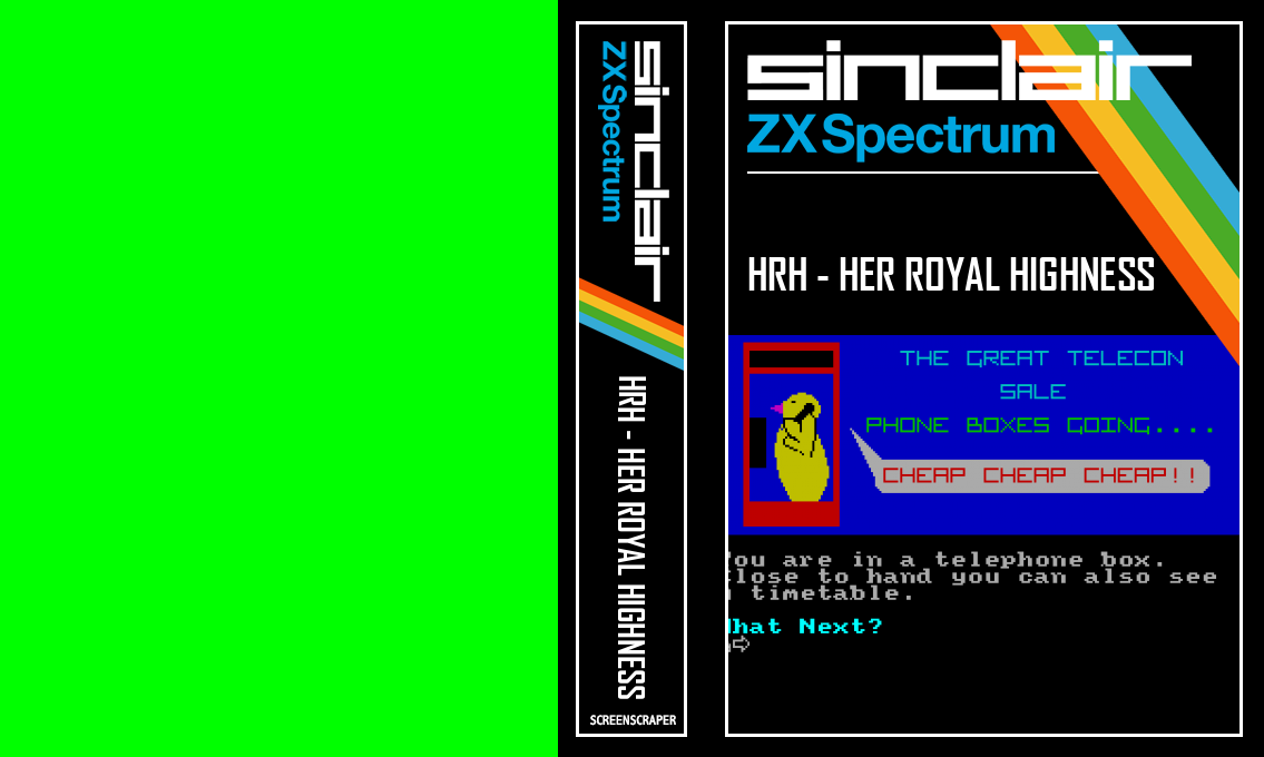 HRH - Her Royal Highness — box-texture (SS)