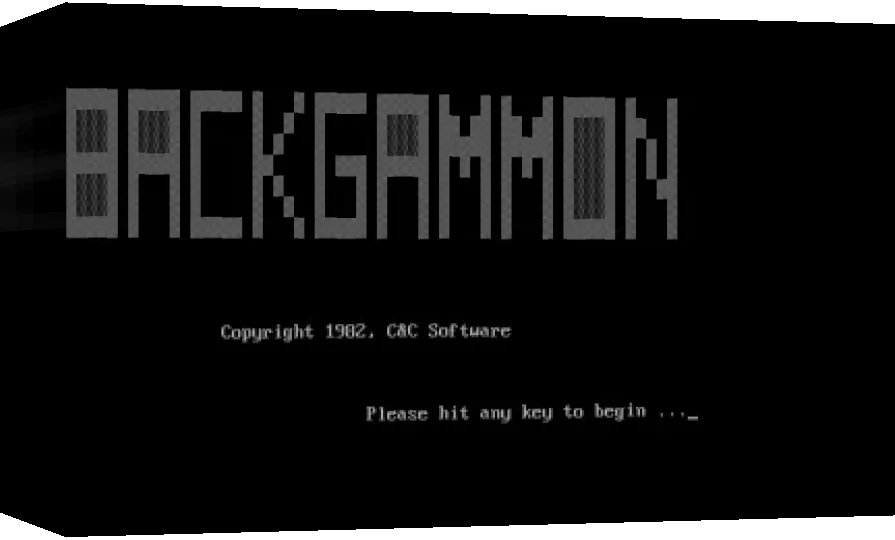 Backgammon — box-3D (WOR)
