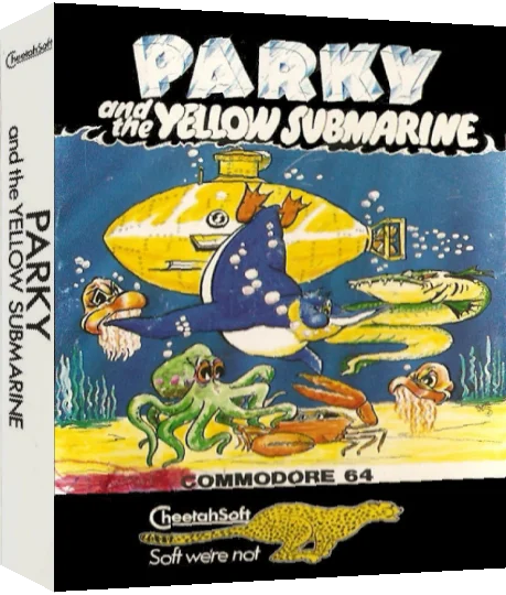Parky and the Yellow Submarine — box-3D (EU)