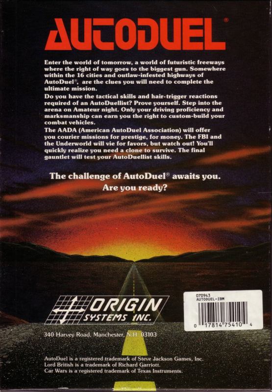 AutoDuel — box-2D-back (US)