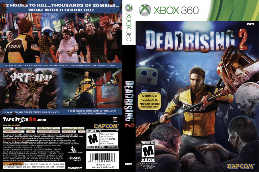 Dead Rising 2 — box-texture (US)