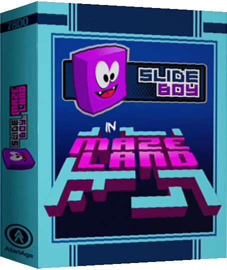 Slide Boy in Maze Land — box-3D (WOR)