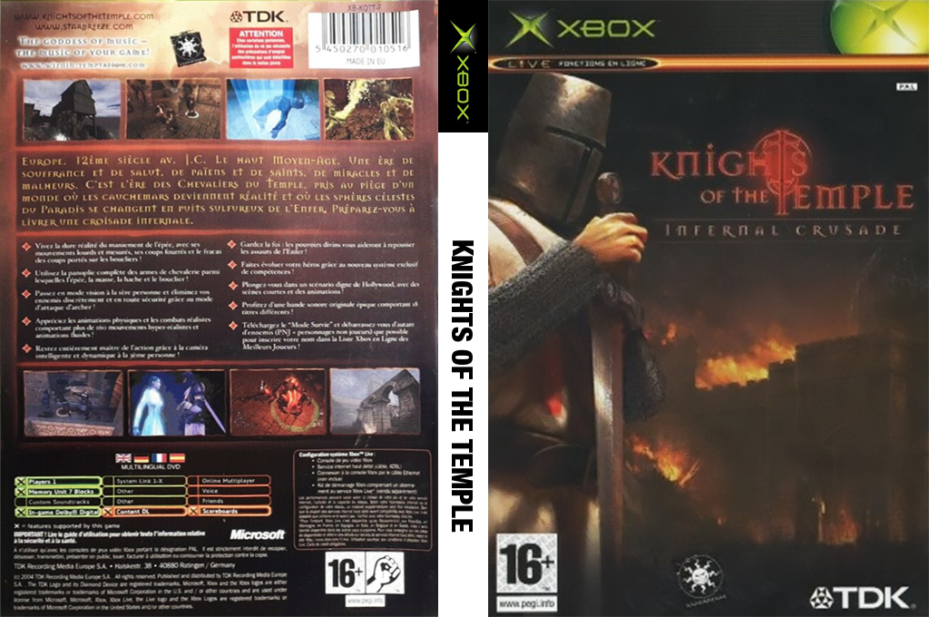 Knights of the Temple - Infernal Crusade — box-texture (FR)