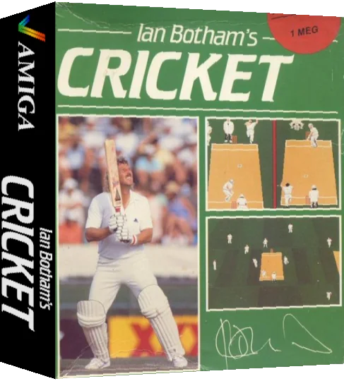 Ian Botham's Cricket — box-3D (EU)