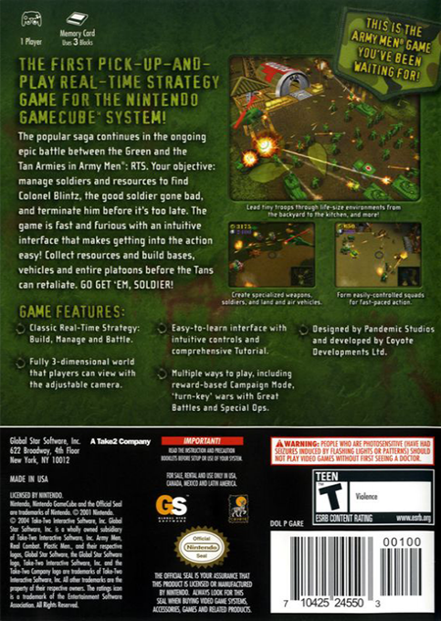 Army Men - RTS — box-2D-back (US)
