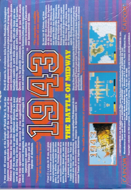 1943 - The Battle Of Midway — box-2D-back (EU)