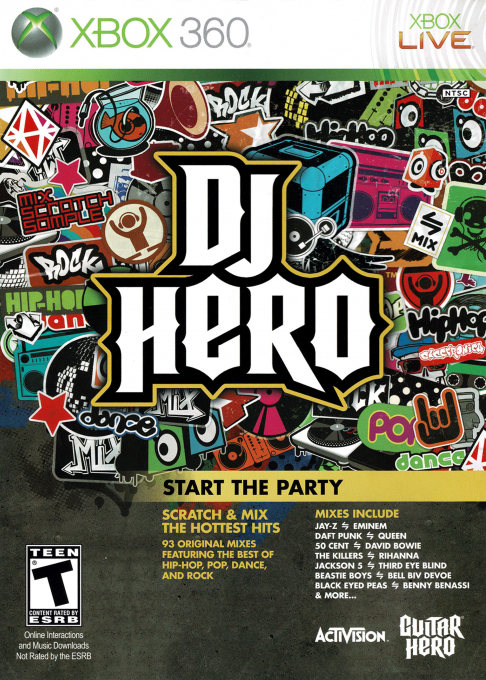 DJ Hero box art