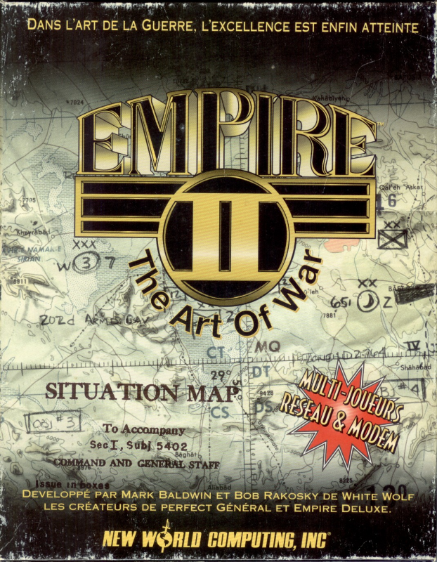Empire 2 - The Art Of War — box-2D (FR)