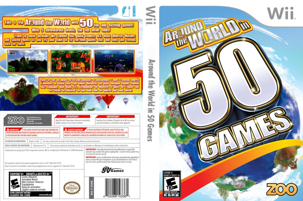 Around the World in 50 Games — box-texture (US)