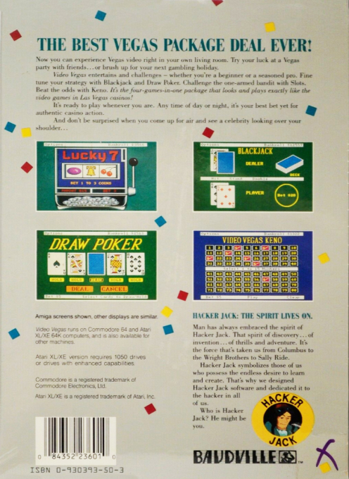 Video Vegas — box-2D-back (US)