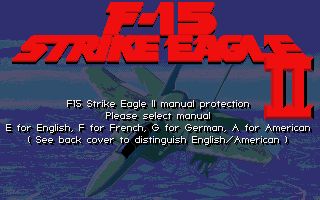 F-15 Strike Eagle 2 — sstitle (WOR)