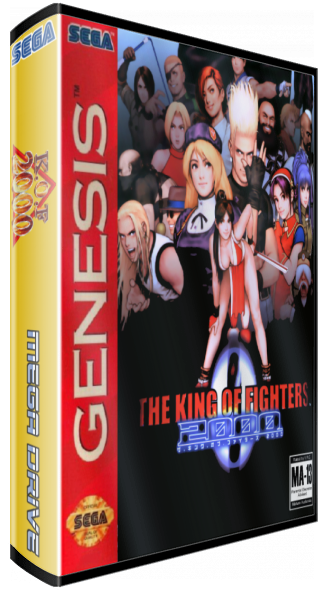 The King Of Fighters 2000 — box-3D (US)