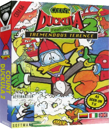 Count Duckula 2 Featuring Tremendous Terence — box-3D (EU)