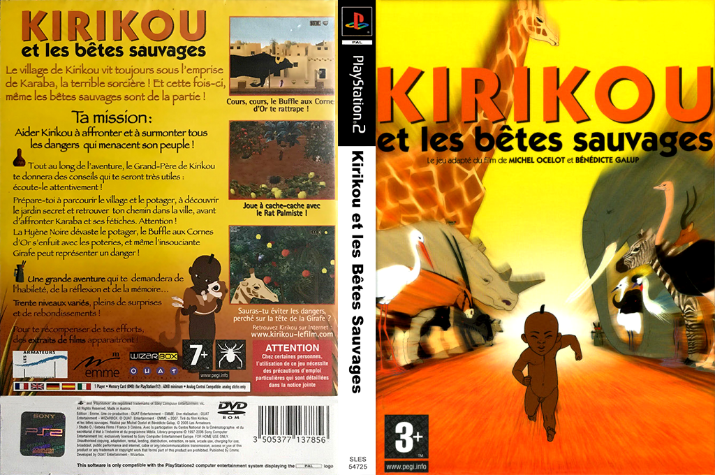 Kirikou and the Wild Beasts — box-texture (FR)