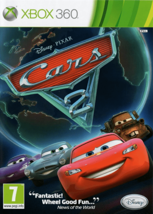 Disney-Pixar Cars 2 box art