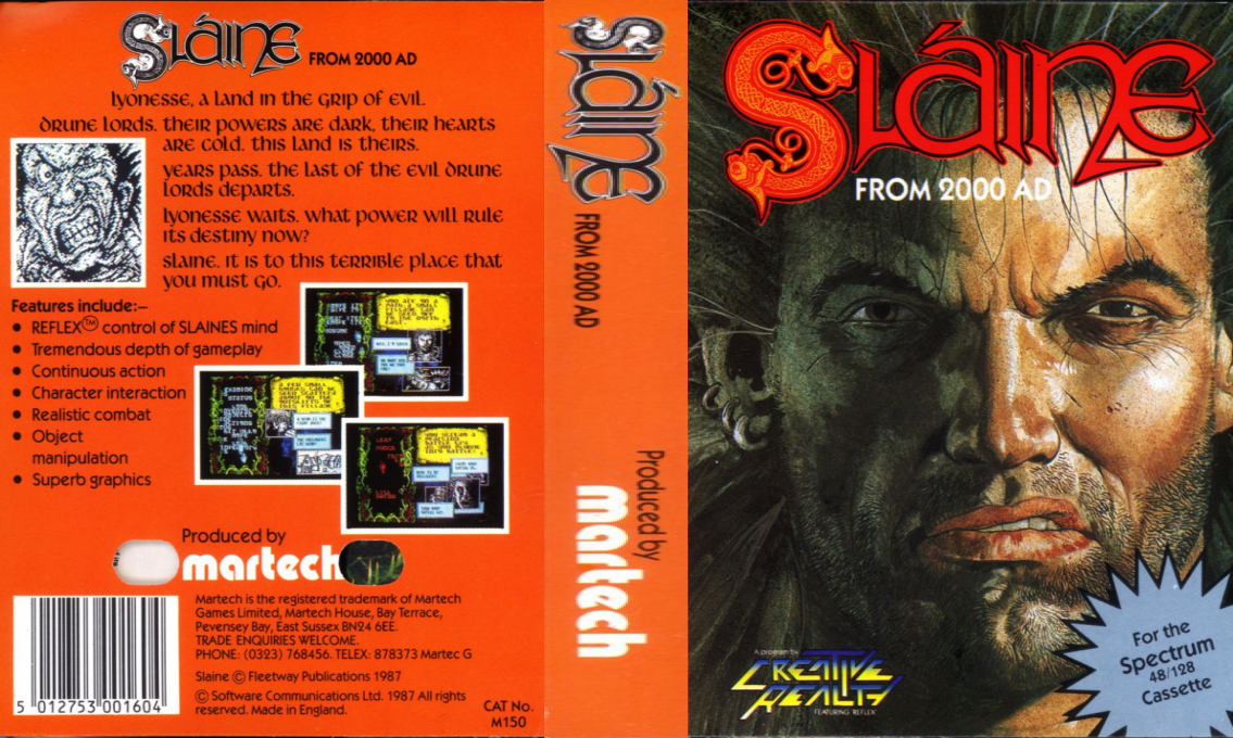 Slaine From 2000 AD — box-texture (EU)