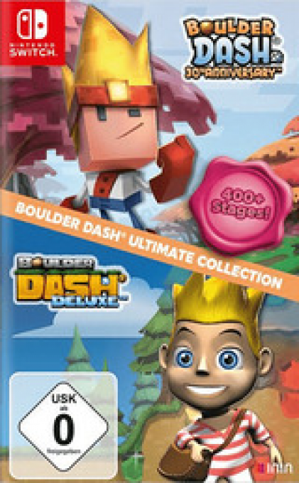 Boulder Dash Ultimate Collection — box-2D (DE)