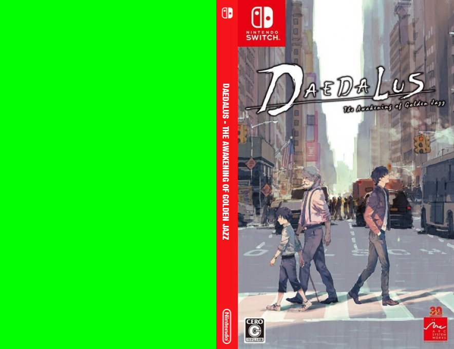 Daedalus - The Awakening Of Golden Jazz — box-texture (JP)