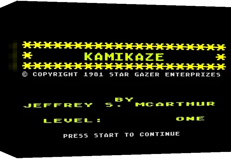 Kamikaze — box-3D (WOR)