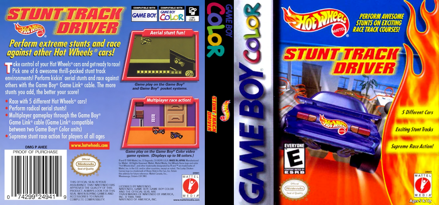Hot Wheels : Stunt Track Driver — box-texture (US)
