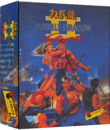 Double Dragon 2 - The Revenge — box-3D (EU)