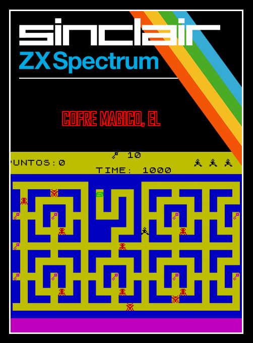 Cofre Magico, El box art