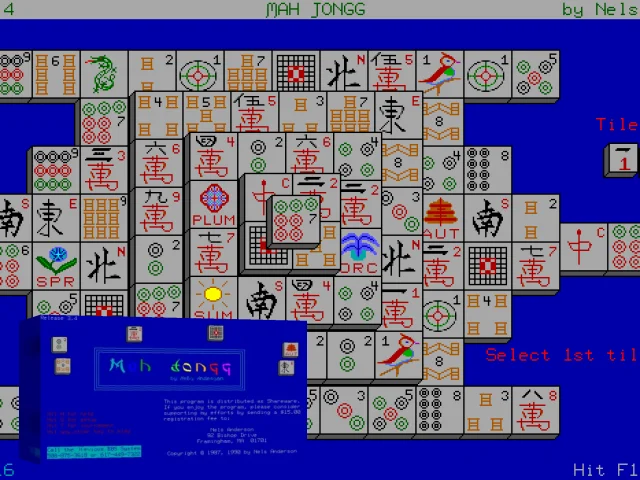 Mah Jongg Solitaire — mixrbv2 (WOR)