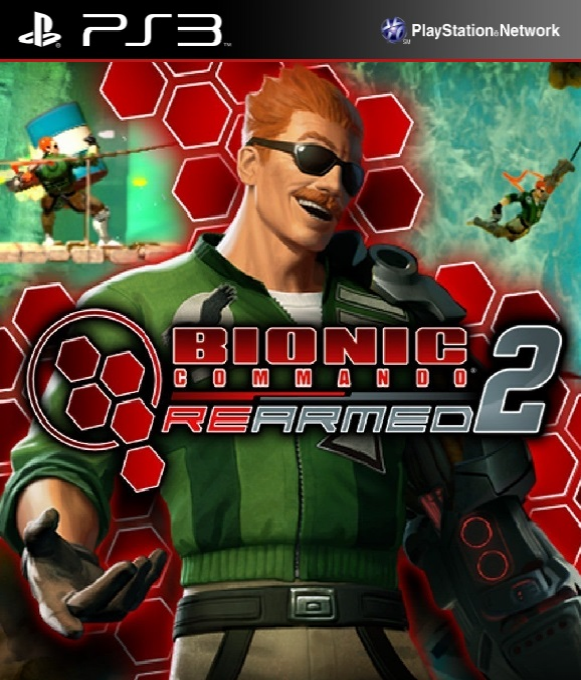 Bionic Commando - Rearmed 2 box art