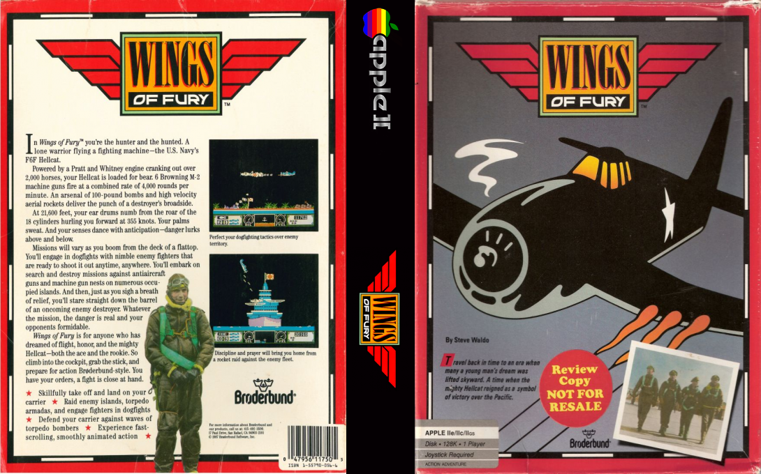 Wings Of Fury — box-texture (US)