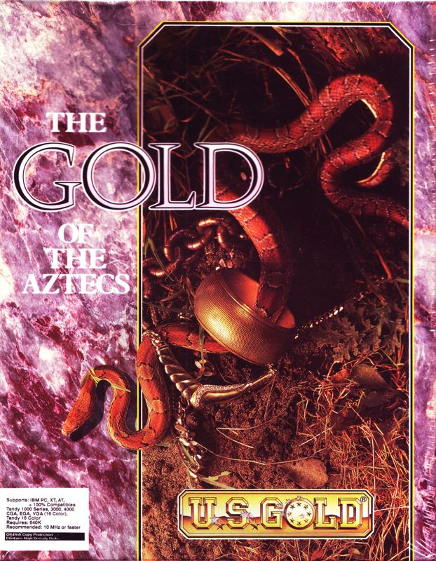 Gold Of The Aztecs, The box art