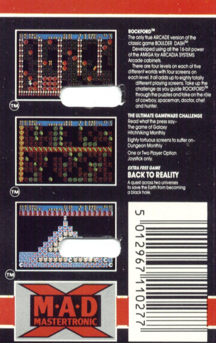 Rockford - The Arcade Game — box-2D-back (EU)