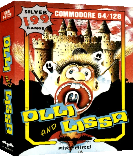 Olli & Lissa - The Ghost of Shilmoore Castle + Mad Nurse — box-3D (EU)