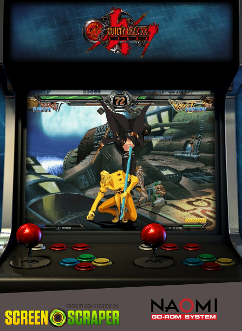 Guilty Gear XX Slash - The Midnight Carnival — box-2D (SS)