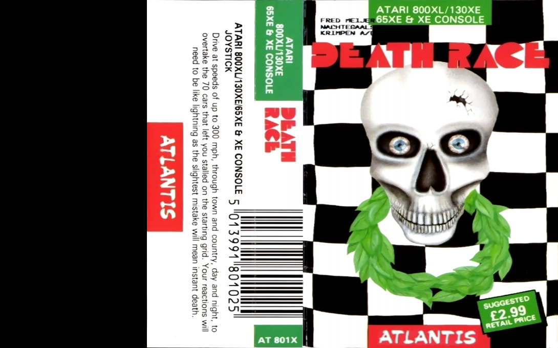 Death Race — box-texture (WOR)