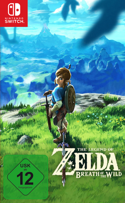 Legend of Zelda, The - Breath of the Wild — box-2D (DE)