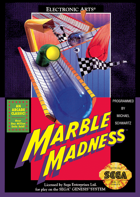 Marble Madness box art